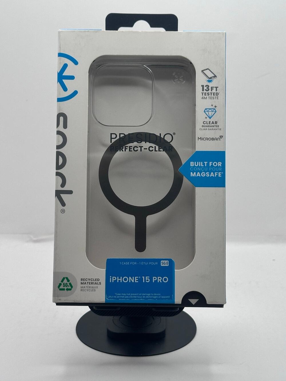 Speck Presidio Perfect-Clear iPhone 15 Pro MagSafe NWT MSRP: $55.00
